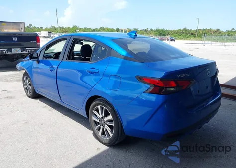 2021 Nissan Versa Sv Xtronic Cvt из США, поврежденный, VIN 3N1CN8EV3ML836592